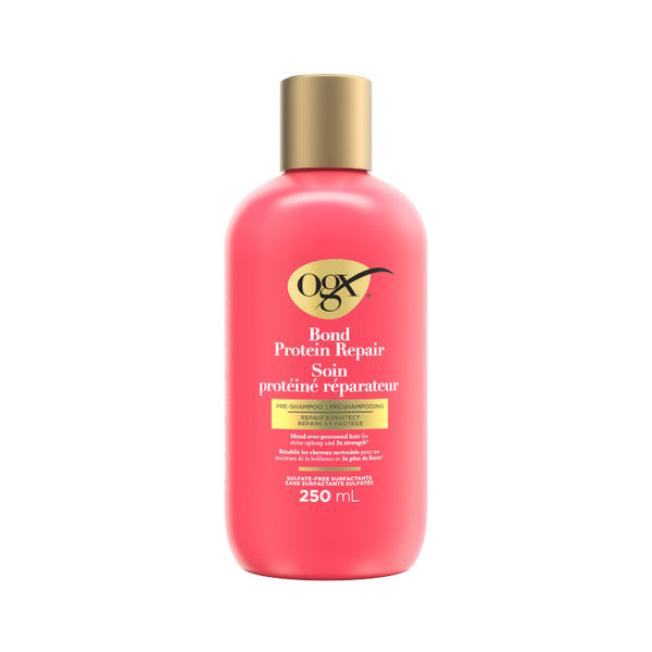 Shampoo Reparador & Protect Bond Protein Pre- Tratamiento 250 ml OGX