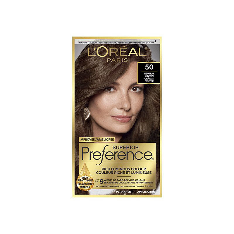 Tinte Permanente Castaño Neutro 50 L'OREAL PREFERENCE