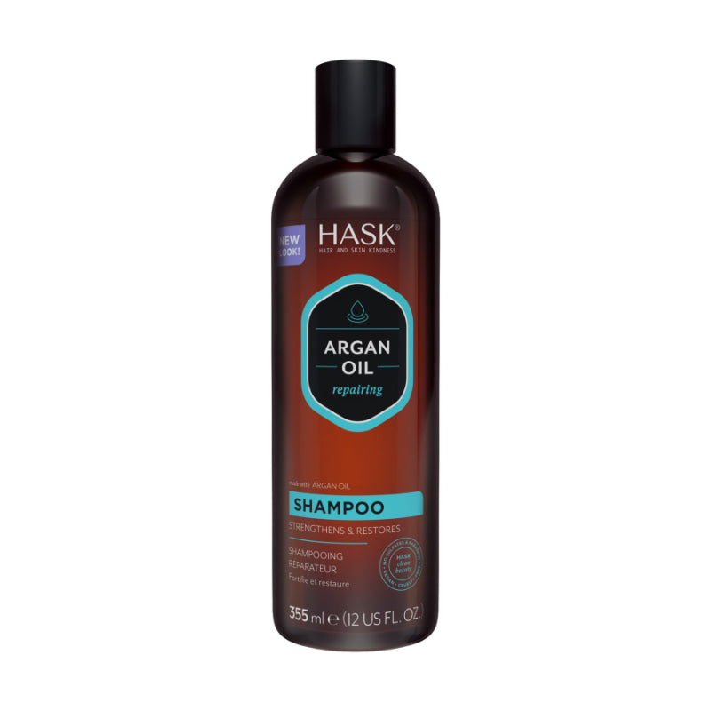 Shampoo Argan Aceite Reparador 355 ml Hask