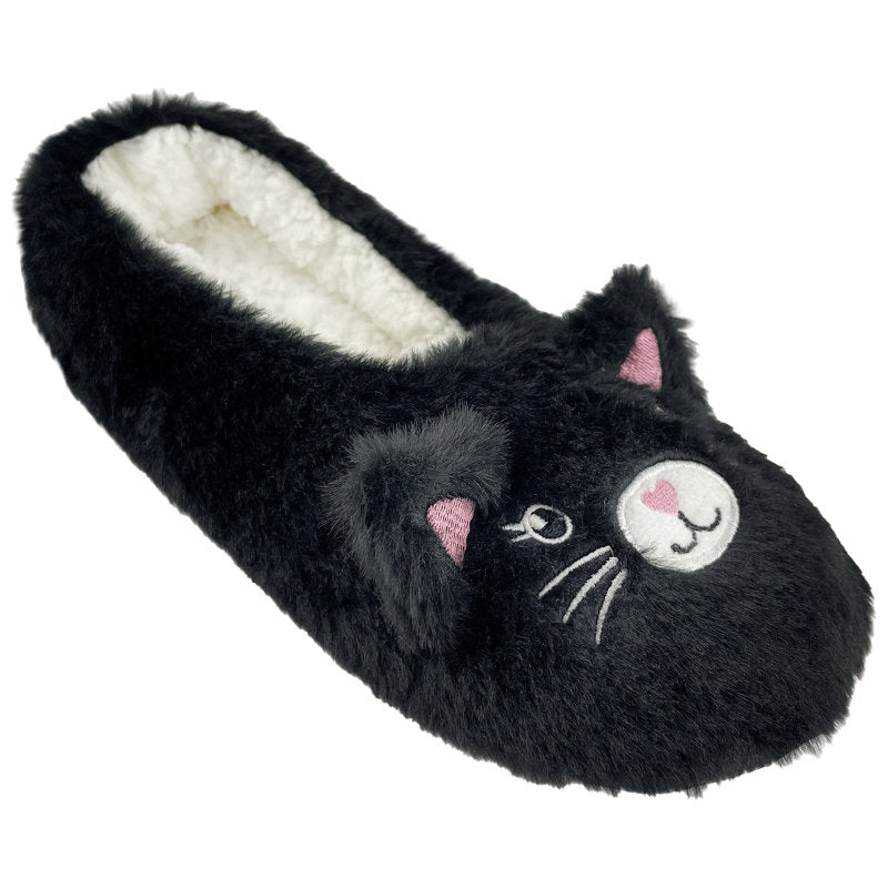 Pantuflas Negras Talla 5-10 KUSCHEL
