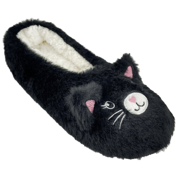 Pantuflas Negras Talla 5-10 KUSCHEL