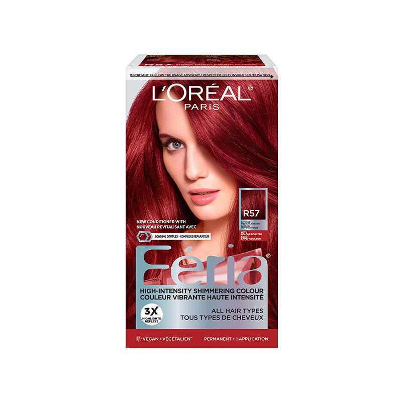 Tinte Permanente Féria R57 Caoba Medio Intenso L'Oréal Paris