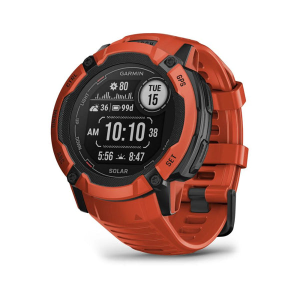 Reloj Inteligente Instinct 2X Solar 50 mm Rojo Garmin