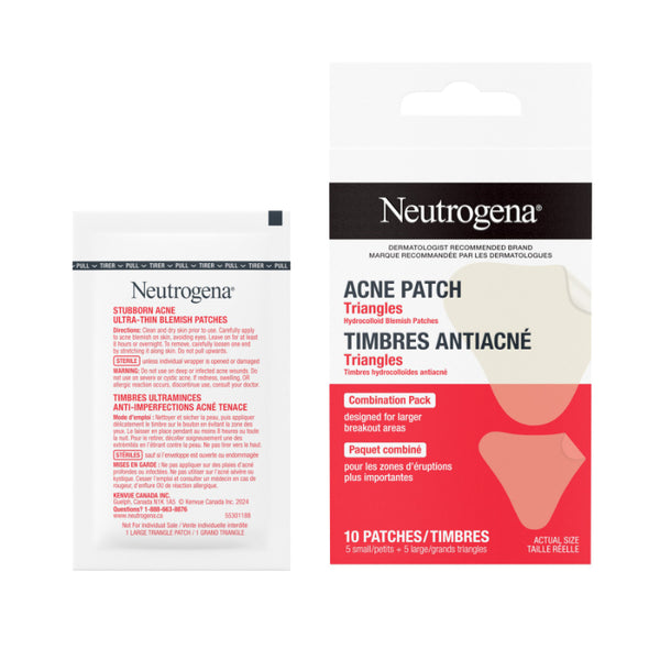 Parches para el Acné Triangles Surtido 10 Piezas Neutrogena
