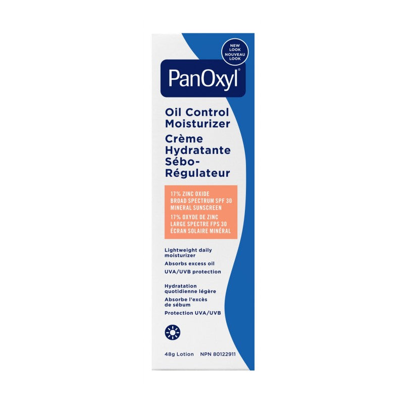Crema Facial Aceite Control Hidratante SPF 48 g PanOxyl