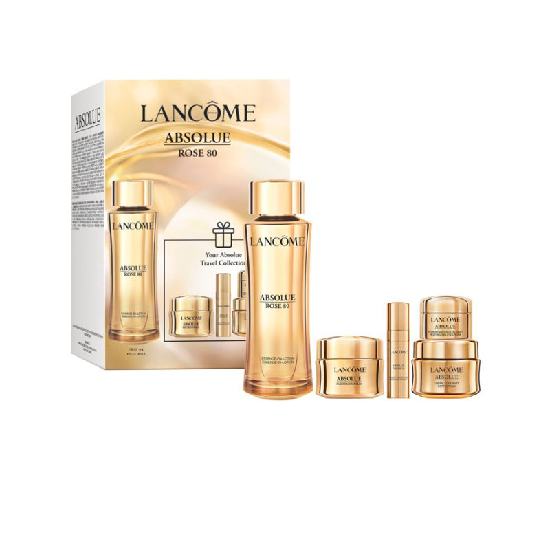 Set de Cuidado Facial Absolue Rose 80 5 piezas LANCOME