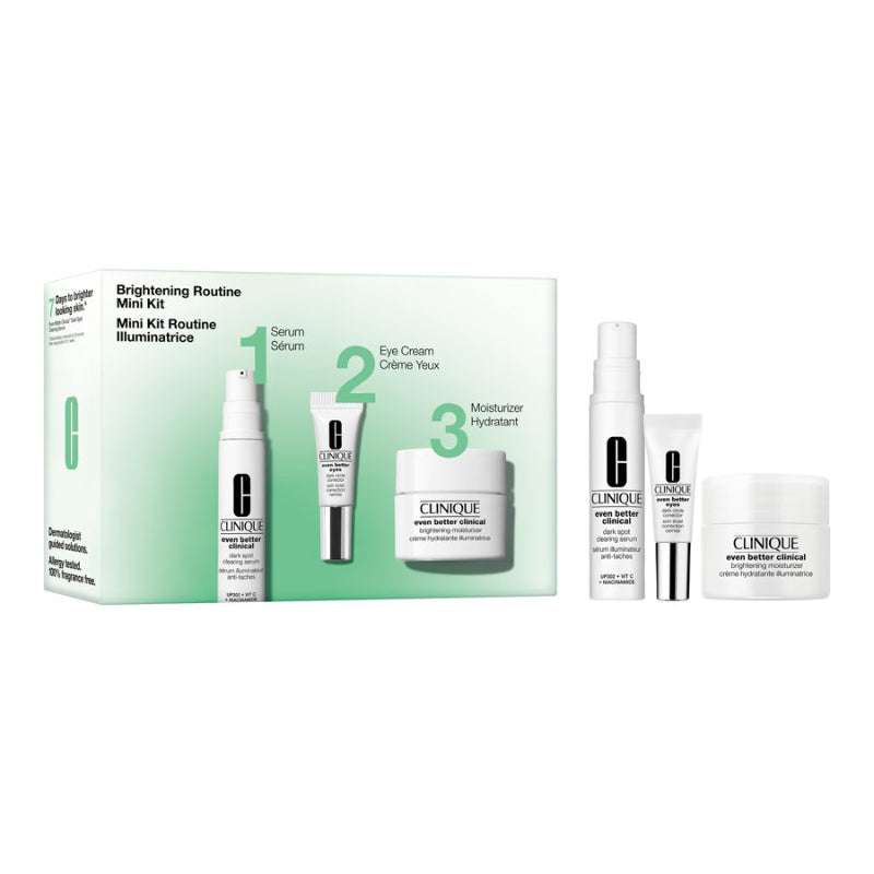 Set Mini de Cuidado Facial Glow Routine 3 un. Clinique