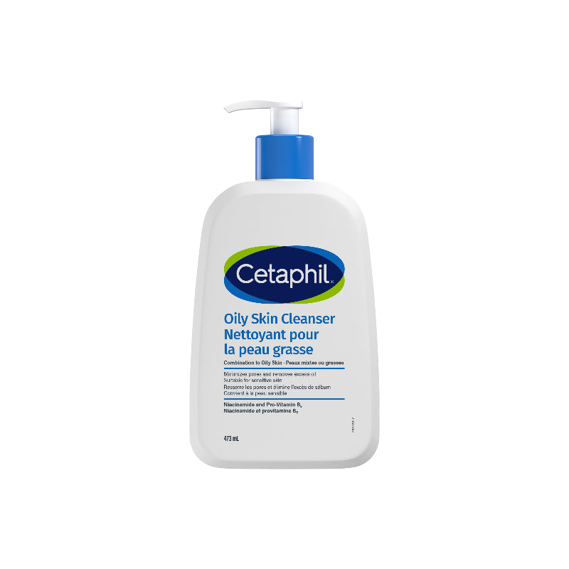 Limpiador Facial Piel Grasa y Sensible 473 ml Cetaphil