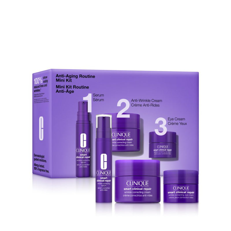 Tratamiento Facial Smart Clinical Reparador Antiedad Routine Clinique