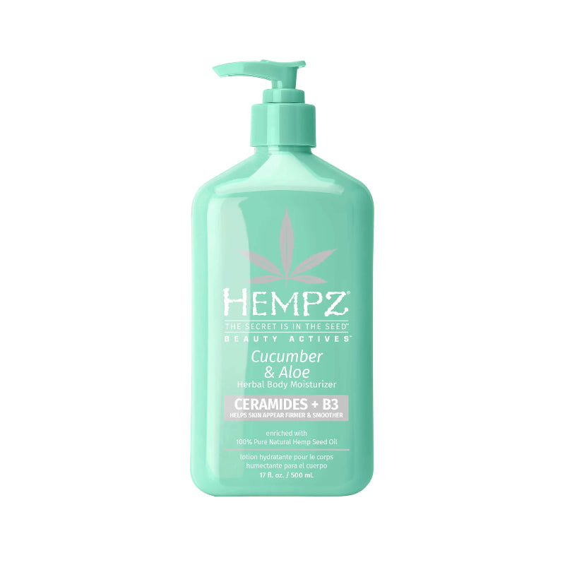 Crema Corporal Beauty Actives Pepino y Aloe 500 ml HEMPZ MOISTURIZER
