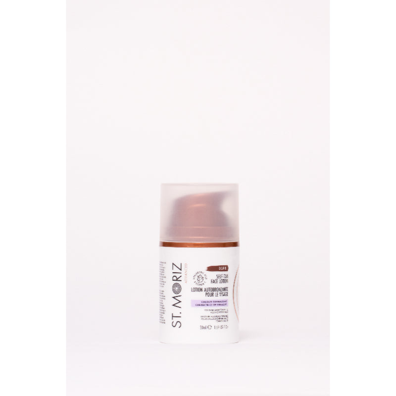 Avanzado Colour Correct Self-Tan Loción Facial - Dark 50 ml St. Moriz