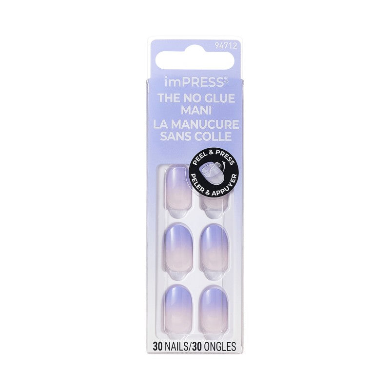 Uñas Postizas ImPRESS Ovaladas Cortas Friendzone 30 uds Kiss
