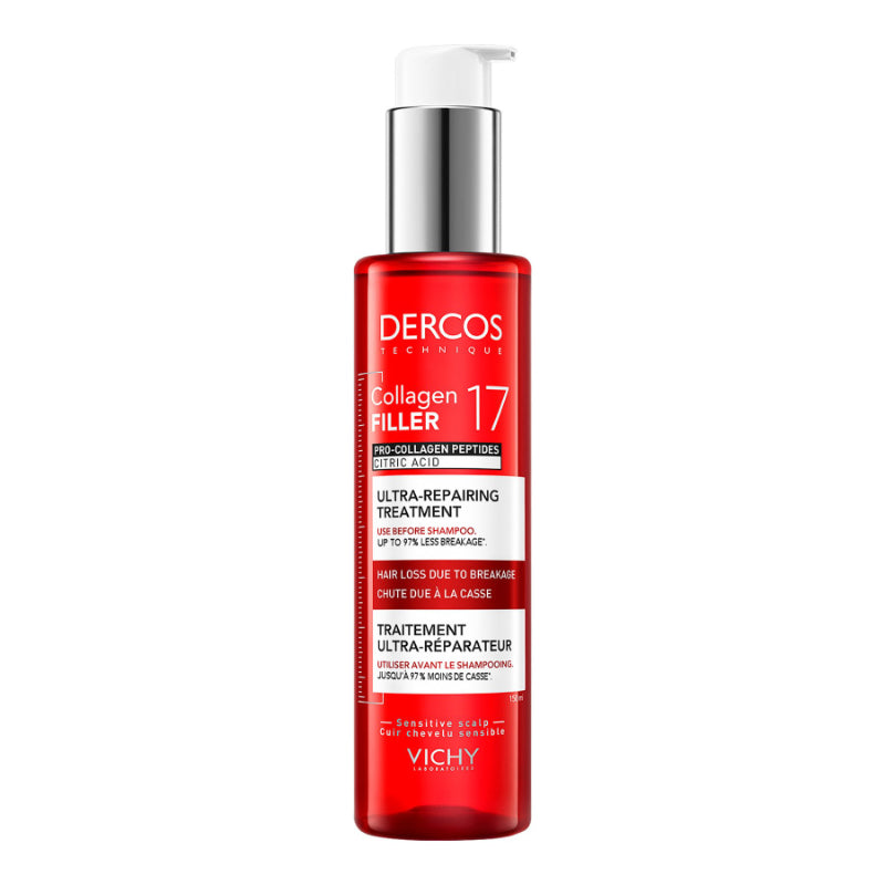 Shampoo Dercos Colágeno Péptidos 17 Pretratamiento 150 ml Vichy