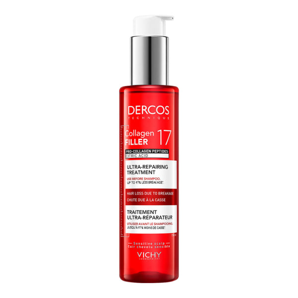 Shampoo Dercos Colágeno Péptidos 17 Pretratamiento 150 ml Vichy