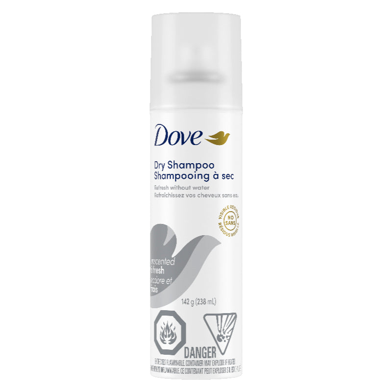 Shampoo Seco sin Perfume 142 g Dove