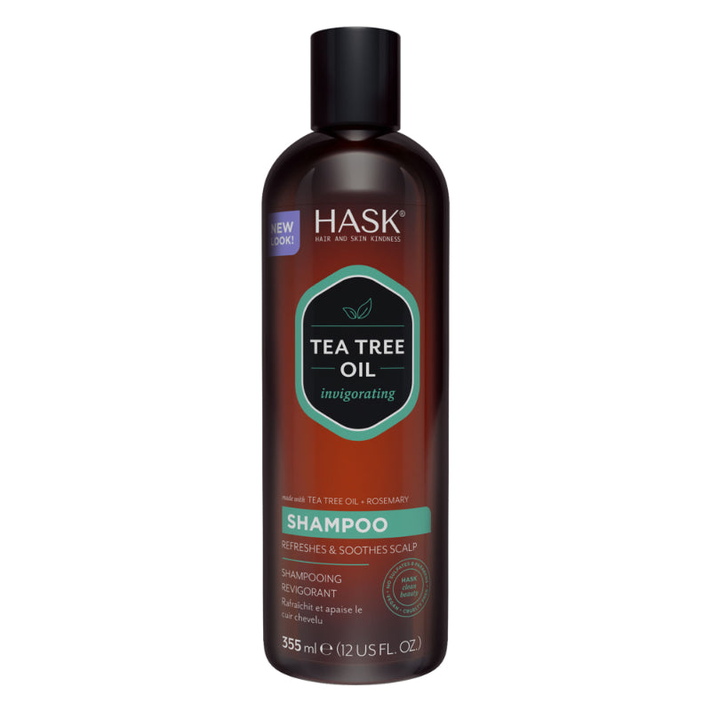 Shampoo Aceite de Árbol de Té y Romero 355 ml HASK