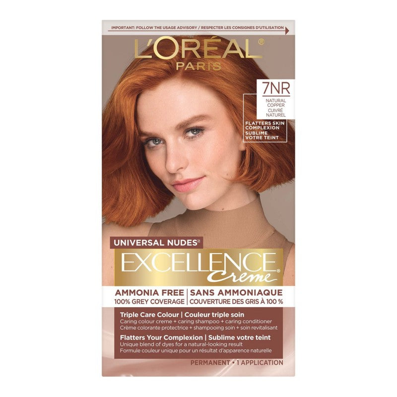 Tinte Permanente Universal Nudes Cobrizo 7NR L'OREAL EXCELLENCE