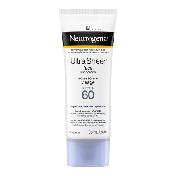 Protector Solar Ultra Sheer Dry Touch Loción Facial 88 ml Neutrogena