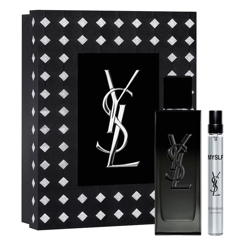 Set Yves Saint Laurent MYSLF Eau de Parfum – Cofre de Lujo Importado (Perfume Principal + Spray de Viaje)