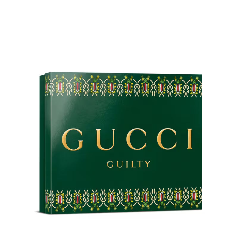 Set Gucci Guilty Pour Homme Eau de Toilette Intense – Trío de Lujo (Perfume + Desodorante + Gel de Ducha)