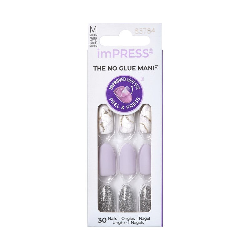 Esmalte ImPRESS Press-on Manicure Uñas Kiss Beauty Nails & Lashes
