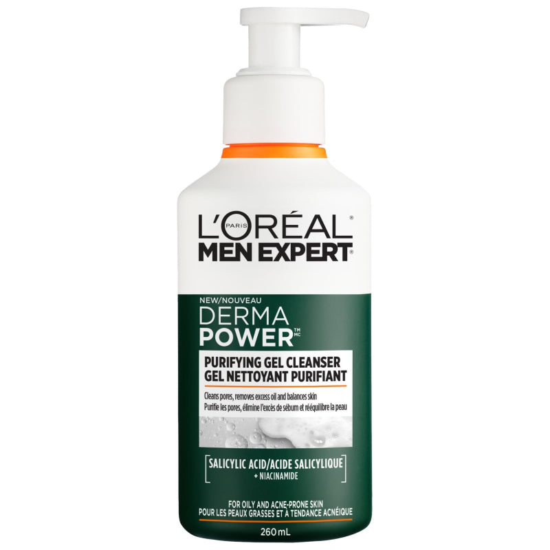 Limpiador Facial Paris Men Expert Derma Power 260 ml L'oreal