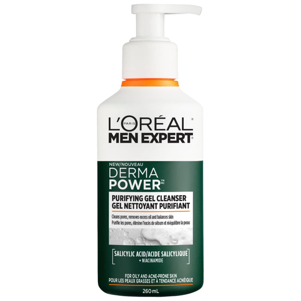 Limpiador Facial Paris Men Expert Derma Power 260 ml L'oreal