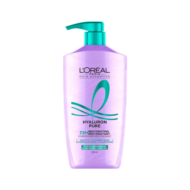 Acondicionador Hyaluron Pure Hidratación 828 ml L'OREAL