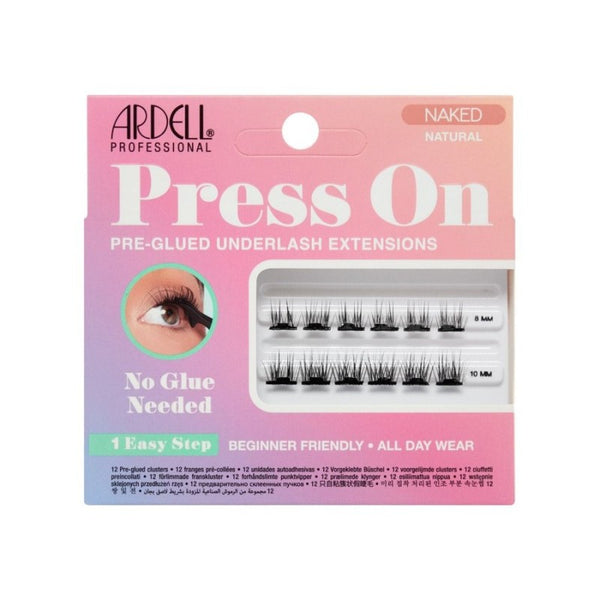 Extensiones de Pestañas Adhesivas Naked Natural 12 Unidades Ardell