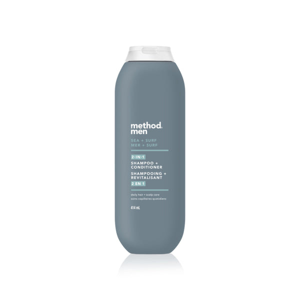 Shampoo Men Sea + Surf /acondicionador 414 ml Method
