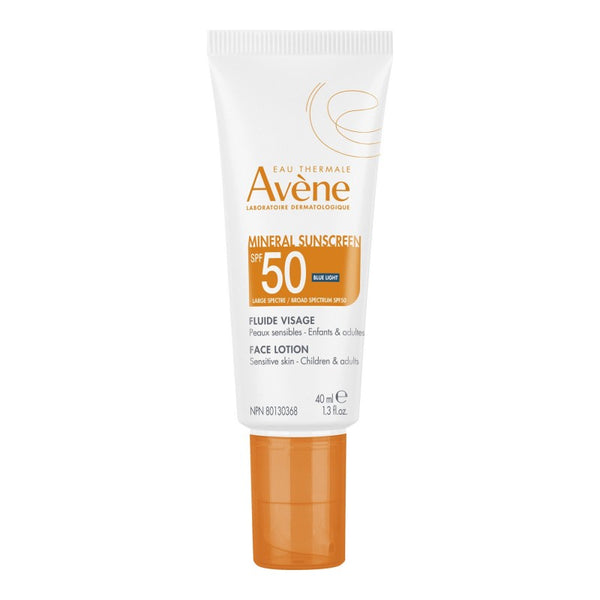 Protector Solar Mineral en Loción SPF 50 40 ml AVENE