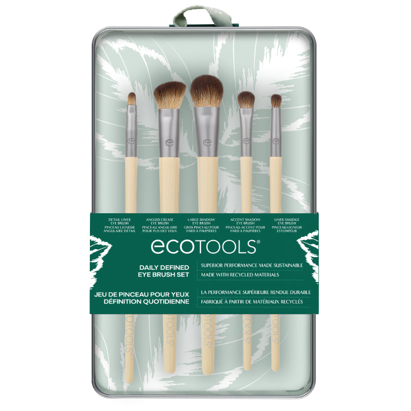 Set de Brochas para Ojos Daily Defined Eco Tools