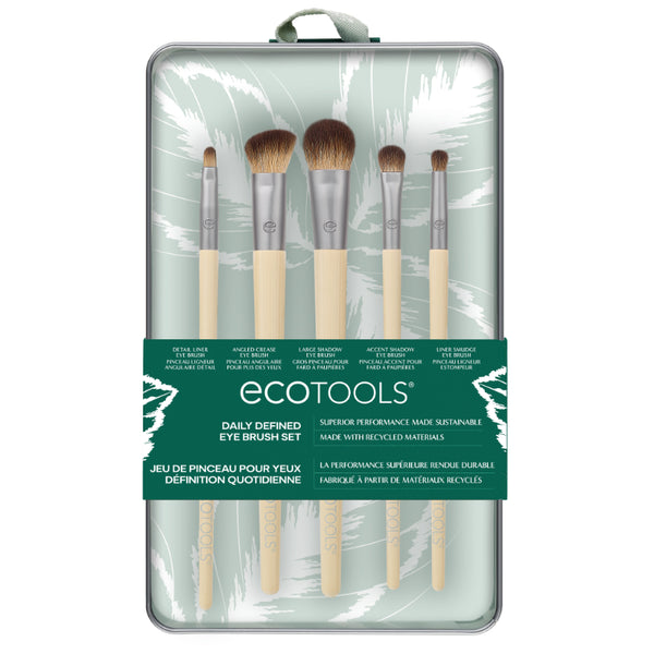 Set de Brochas para Ojos Daily Defined Eco Tools