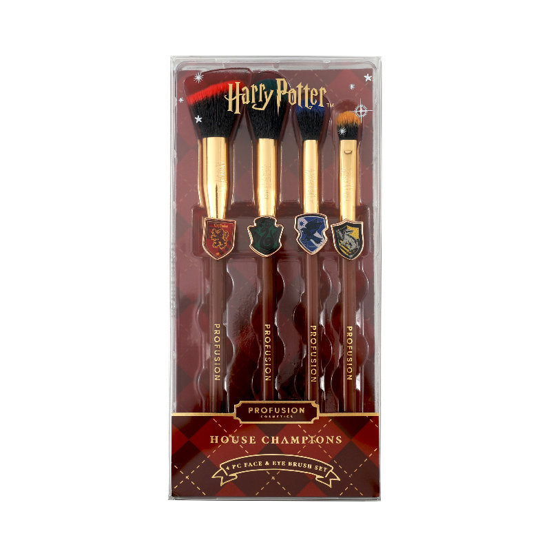 Set de Brochas Harry Potter 4 Piezas PROFUSION COSMETICS