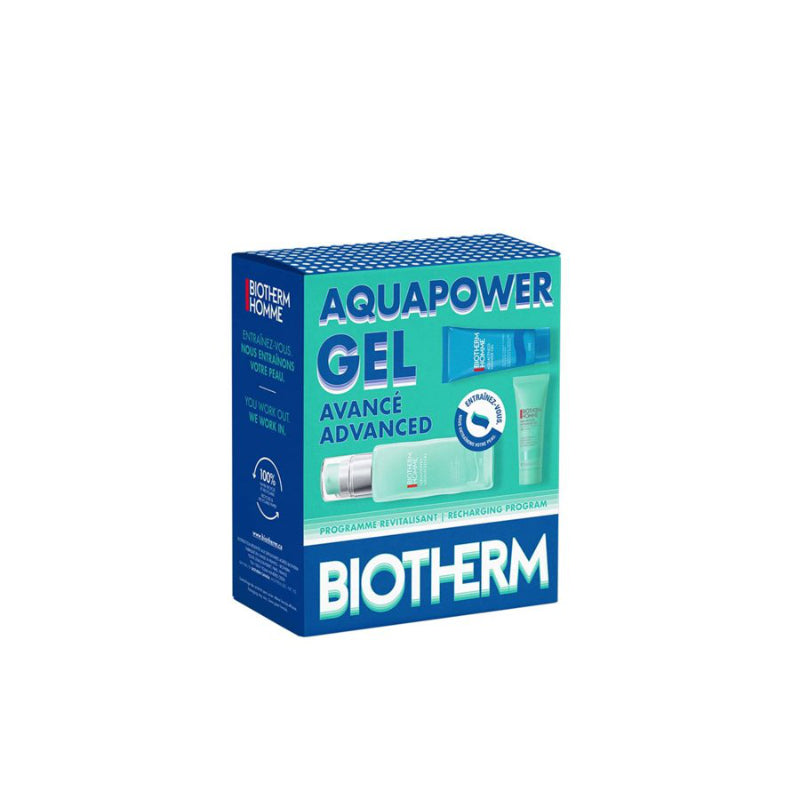 Set de Regalo Cuidado Facial Homme Aquapower 3 Piezas Biotherm