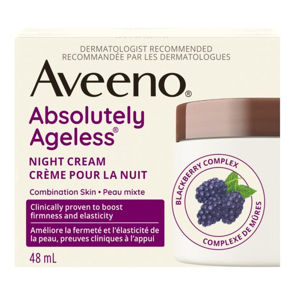 Crema Facial Absolutely Ageless Restorative de Noche 48 ml Aveeno