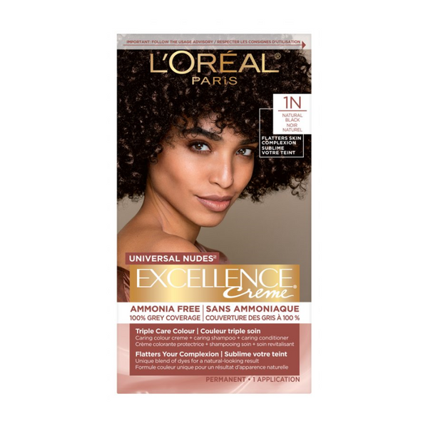 Tinte Permanente Universal Nudes Negro Natural 1N L'OREAL EXCELLENCE