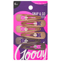 Pinzas de Contorno Colour Collection - Castaño - Pack de 6 Goody