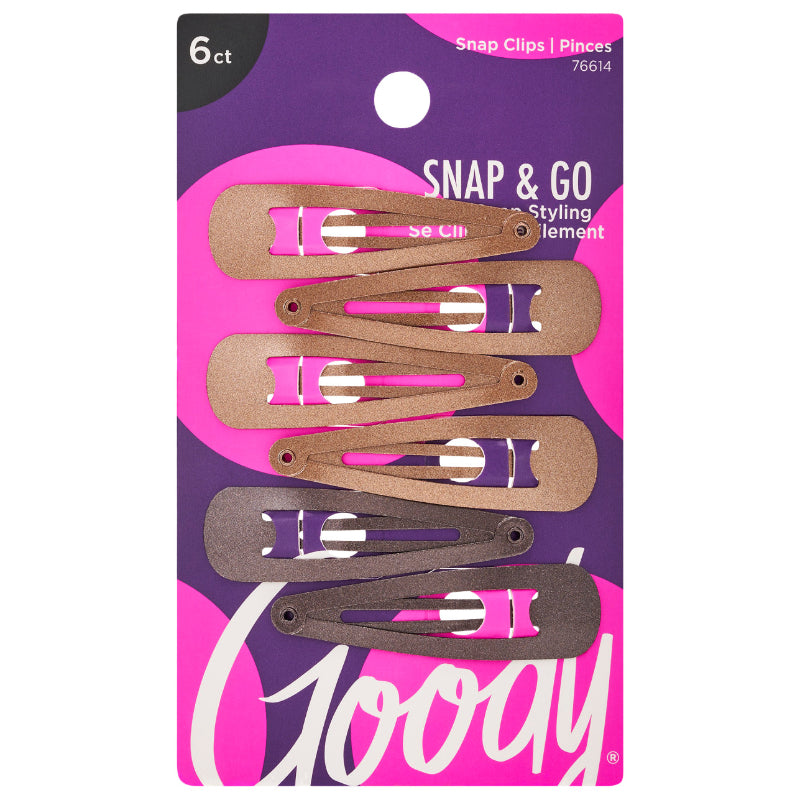 Pinzas de Contorno Colour Collection - Castaño - Pack de 6 Goody