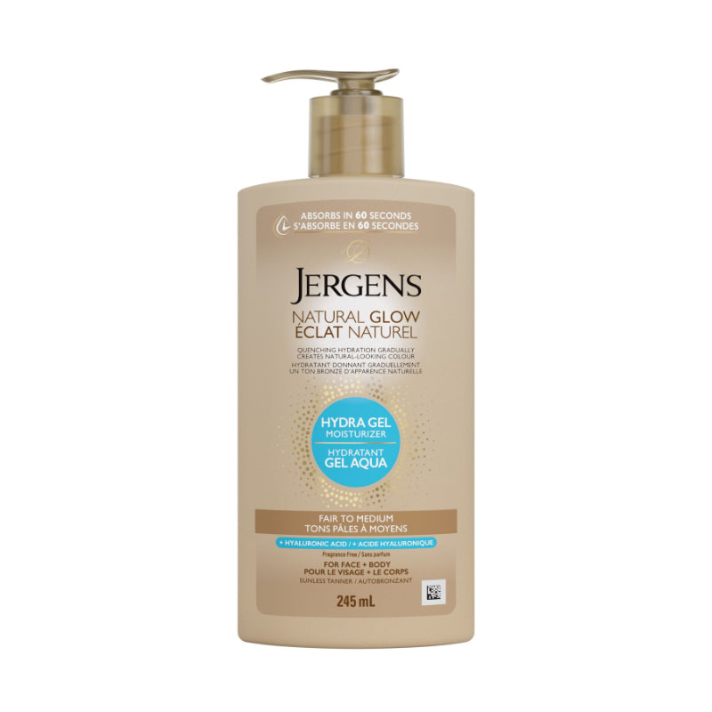 Hidratante Facial Natural Glow Hydro-gel 245 ml Jergens