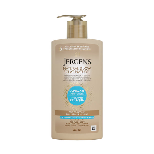 Hidratante Facial Natural Glow Hydro-gel 245 ml Jergens