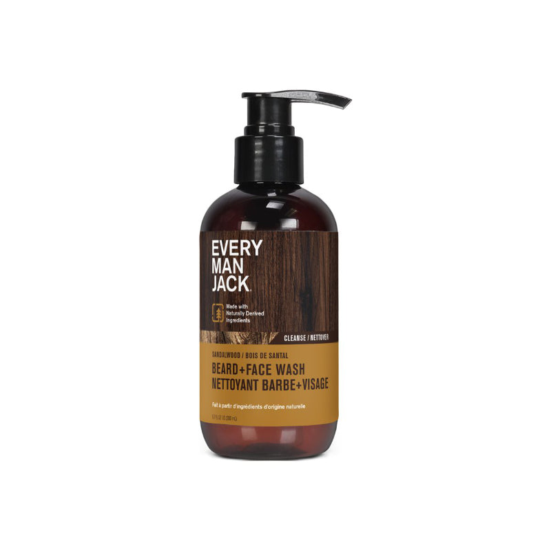 Limpiador Facial y de Barba Sándalo 200 ml Every Man Jack