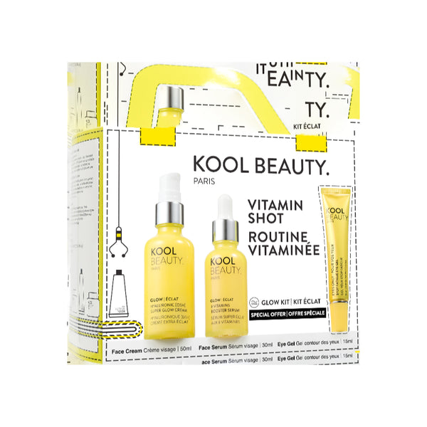Kit Paris Vitaminas Glow 3 Piezas Kool Beauty