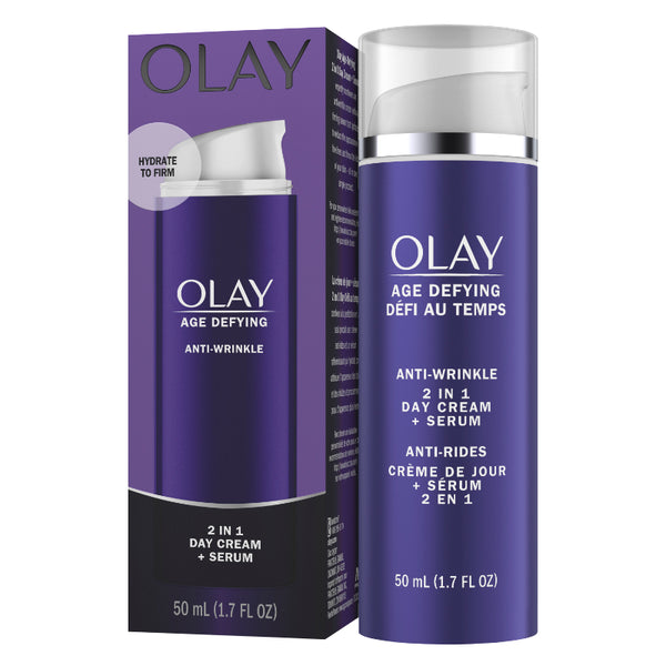 Crema Facial 2 en 1 de Día y Sérum 50 ml Olay Age Defy