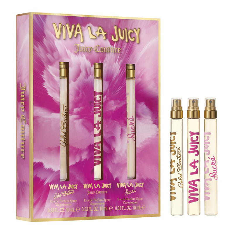 Set de Regalo Perfume Viva la Juicy Viaje 3 piezas Juicy Couture