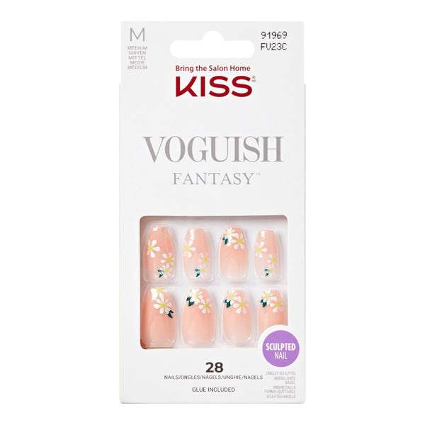 Maquillaje de Ojos Voguish Fantasy Uñas Kiss Beauty Nails & Lashes