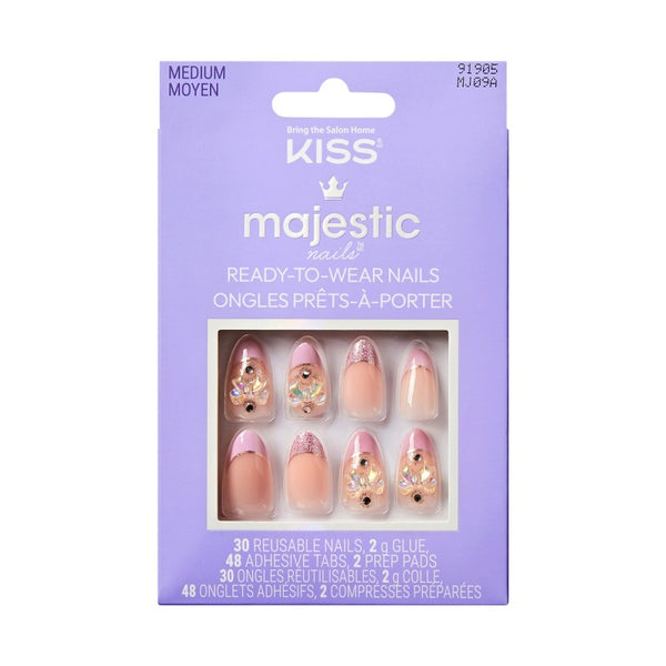 Maquillaje de Ojos Majestic Uñas Dream Kiss Beauty Nails & Lashes