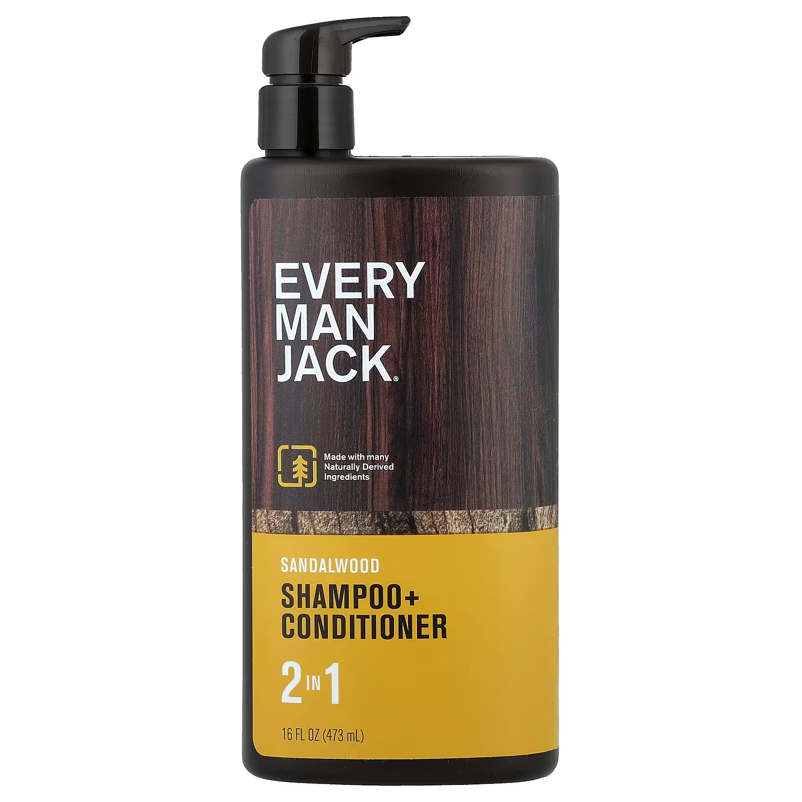 Shampoo y Acondicionador 2 en 1 Sándalo 473 ml Every Man Jack