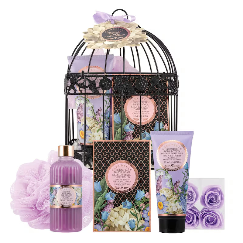 Set de Regalo Spa y Cuidado Corporal "Jaula de Pájaros"