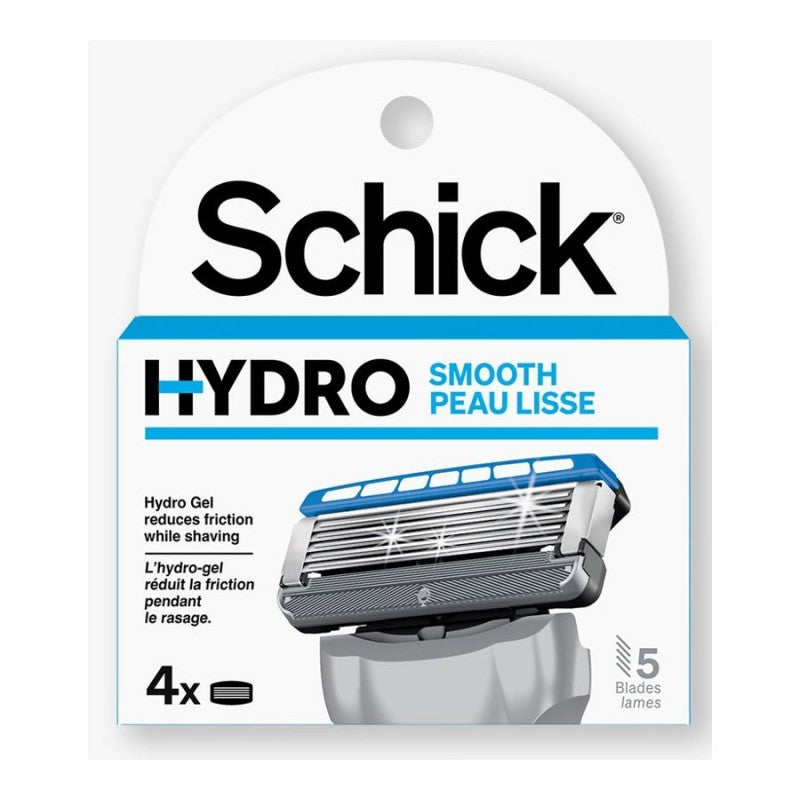 Repuestos de Afeitadora 5 Hojas 4 unidades SCHICK HYDRO